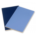 Zestaw 2 zeszytów Moleskine Volant P kieszonkowy (9x14 cm) w Linie Niebieskie Pudrowy i Królewski Miękka oprawa (Moleskine Volant Set of 2 Pocket Ruled Journals Powder Blue / Royal Blue Soft Cover) - 8051272890402