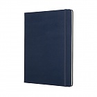 Notatnik Moleskine XL ekstra duży (19x25 cm) w Kropki Granatowy / Szafirowy Twarda oprawa (Moleskine Dotted Notebook Extra Large Hard Sapphire Blue) - 8058341715451