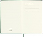 Kalendarz Moleskine 2024 12M rozmiar P (kieszonkowy 9x14 cm) Dzienny Zielony Mirt Twarda oprawa (Moleskine Daily Notebook Diary/Planner 2024 Pocket Myrtle Green Hard Cover) - 8056598857306