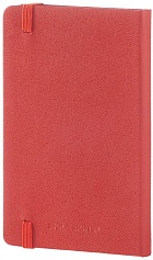 Notatnik Moleskine P kieszonkowy (9x14 cm) Czysty Pomarańczowy Koralowy Twarda oprawa (Moleskine Plain Notebook Pocket Coral Orange) - 8051272893656