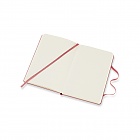 Notatnik Moleskine P kieszonkowy (9x14 cm) Czysty Różowy Twarda oprawa (Moleskine Plain Notebook Pocket Daisy Pink Hard Cover) - 8058341715314