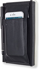 Opaska na Notatnik Moleskine L duży w rozmiarze 13x21 cm Czarna (Moleskine Tool Belt Large Black) - 8058341710456