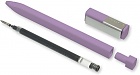 Pióro Kulkowe Żelowe Moleskine 0.7 milimetra Fioletowe ze Skuwką (Moleskine Classic Cap Roller Pen Plus 0.7 Mauve Purple Barrell) - 8055002851947