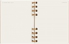 Kalendarz Moleskine 2023 12M rozmiar XL (bardzo duży 19x25 cm) na Spirali Tygodniowy i Miesięczny Migdałowy Twarda oprawa (Moleskine Weekly and Monthly Planner 2023 Extra Large Crush Almond Hard Cover) - 8056598851816