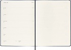 Kalendarz Moleskine 2023 12M rozmiar XL (bardzo duży 19x25 cm) Tygodniowy Niebieski\\Szafirowy Twarda oprawa (Moleskine Weekly Notebook Diary/Planner 2023 Extra Large Sapphire Blue Hard Cover) - 8056598851588