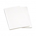 Zestaw 2 zeszytów Moleskine Volant L duże (13x21 cm) Czyste Białe Miekka oprawa (Moleskine Volant Set of 2 Large Plain Journals White Soft Cover) - 9788867320547