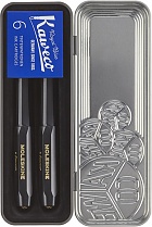 Zestaw Pióro wieczne i Długopis Moleskine x Kaweco Czarny (Moleskine x Kaweco Fountain Pen and Ballpen Set Black) - 8056598854961