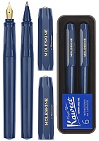 Zestaw Pióro wieczne i Długopis Moleskine x Kaweco Niebieski (Moleskine x Kaweco Fountain Pen and Ballpen Set Sapphire Blue) - 8056598854985