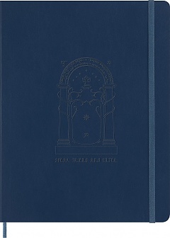Notatnik Moleskine Władca Pierścieni Wrota Durina XL duży (19x25 cm) w Linie Miękka oprawa (Moleskine Limited Edition Lord Of The Rings Doors Of Durian Soft Cover Extra Large Ruled 192 pages) - 8056711513003