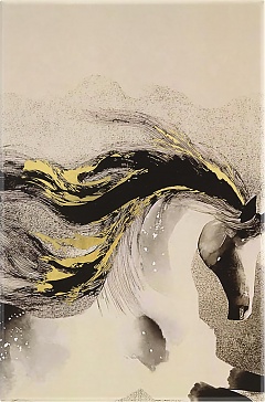 Notatnik Moleskine Rok Konia L duży (13x21 cm) w Linię Kaligrafia Twarda oprawa w Pudełku Prezentowym (Moleskine Year of the Horse Calligraphy Limited Edition Notebook Ruled Large Hard Cover BOX) - 8056999278502