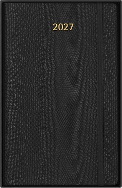 Kalendarz Moleskine 2027 12M rozmiar L (duży 13x21 cm) Tygodniowy sztuczna Skóra Węża Czarny Miękka Wegańska Oprawa w Pudełku (Moleskine 2027 Precious and Ethical Weekly Diary/Planner Box 12M Boa Black Soft Cover) - 8056999274825