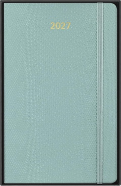 Kalendarz Moleskine 2027 12M rozmiar L (duży 13x21 cm) Tygodniowy sztuczna Skóra Węża Jasnozielona Miękka Wegańska Oprawa w Pudełku (Moleskine 2027 Precious and Ethical Weekly Diary/Planner Box 12M Sage Green Soft Cover) - 8056999274832