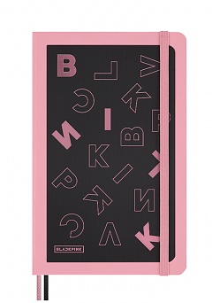 Kalendarz Moleskine 2026-2027 18-miesięczny BLACKPINK duży L (13x21 cm) Tygodniowy Twarda oprawa (Moleskine Limited Edition BLACKPINK 18 Month 2026-2027 Weekly Planner Large Hard Cover)