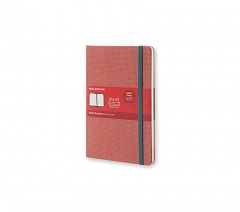 Notes Moleskine BLEND COLLECTION w linię czerwony - duży [13x21 cm.] (Moleskine Blend Ruled Red Notebook LARGE) - 8051272893557