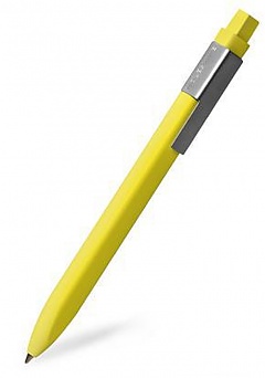 Długopis Moleskine Classic PRO 1.0 milimetr Kulkowy Limonkowy (Moleskine PRO Retractable Ballpoint Pen 1.0 mm Hay Yellow) - 9788867326624