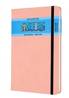 Notatnik Moleskine One Piece Rubber (duży 13x21) w Linie Czarny Twarda oprawa (Moleskine One Piece Limited Edition Notebook Ruled Large Hard Cover) - 8056420851236