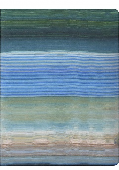 Moleskine Impresjoniści Zeszyt Cahier XL badzo duży (19x25 cm) w linie z obrazem Łodzie Gustave Caillebotte (Moleskine Limited Edition Impressions of Impressionism Cahier Journal Rulled Le Nageur) - 8056999275792