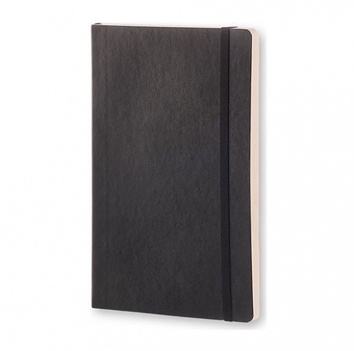 Notatnik Moleskine P kieszonkowy (9x14 cm) w Kropki Czarny Miękka oprawa (Moleskine Dotted Notebook Pocket Soft Black) - 8051272892734