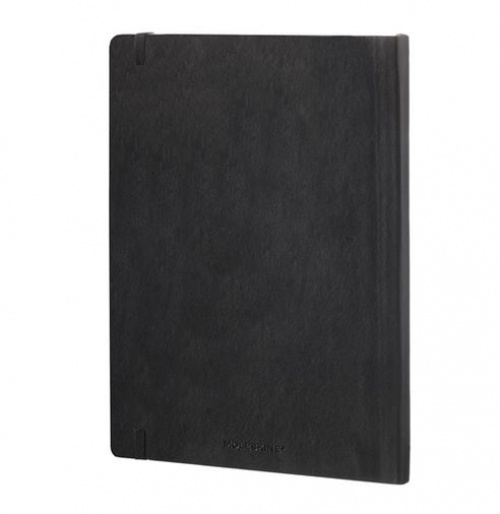 Notatnik Moleskine XL ekstra duży (19x25 cm) w Kropki Czarny Miękka oprawa (Moleskine Dotted Notebook Extra Large Soft Black) - 8051272892758