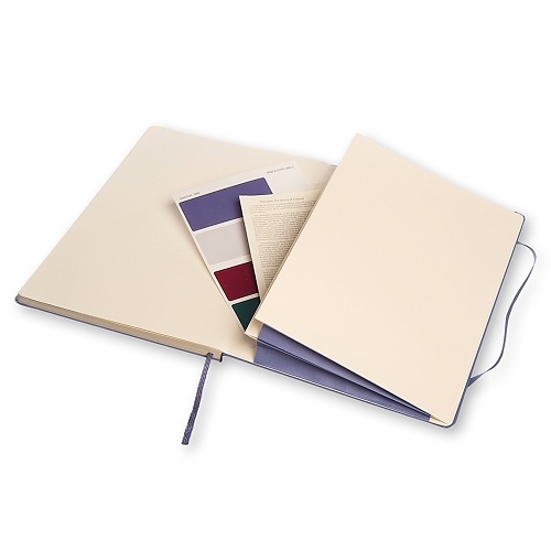 Notatnik profesjonalny XL(19x25cm) fioletowy twarda oprawa (Moleskine Professional Notebook Lavender Violet Extra Large Hard Cover)
