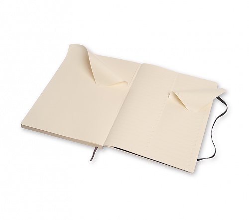 Notatnik Moleskine Workbook PRO A4(21x30cm) czysty czarny miękka oprawa (Moleskine Workbook PRO Notebook Plain Black A4 Soft Cover)
