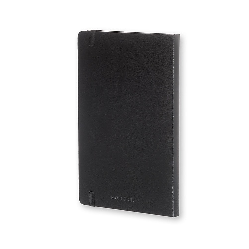 Notatnik Moleskine L duży (13x21cm) w Kropki Czarny Twarda oprawa (Moleskine Dotted Notebook Large Hard Black) - 8051272892703