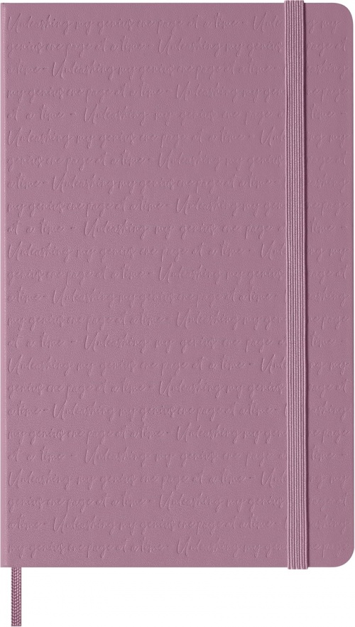 Notatnik Moleskine L duży (13x21cm) Czysty Majestic Pink Twarda oprawa (Moleskine Plain Notebook Large Hard Majestic Pink) - 8056711512730