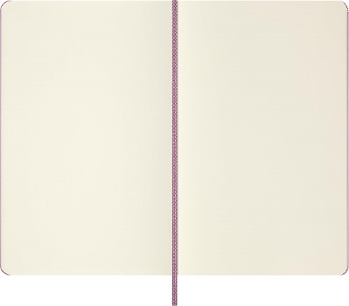 Notatnik Moleskine L duży (13x21cm) Czysty Majestic Pink Twarda oprawa (Moleskine Plain Notebook Large Hard Majestic Pink) - 8056711512730