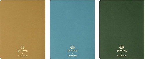 Moleskine Władca Pierścieni Zestaw 3 zeszytów Cahier XL bardzo duże (19x25 cm) w Linie Miękka oprawa (Moleskine Lord Of The Rings Cahiers Extra Large Set of 3 Ruled Journals) - 8056711512921