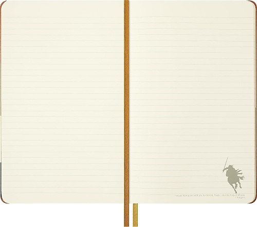 Notatnik Moleskine Władca Pierścieni Frodo i Sam L duży (13x21 cm) w Linię Twarda oprawa (Moleskine Lords Of The Rings Limited Edition Notebook Ruled Large Frodo & Sam Journey Graphic Hard Cover) -8056711512952