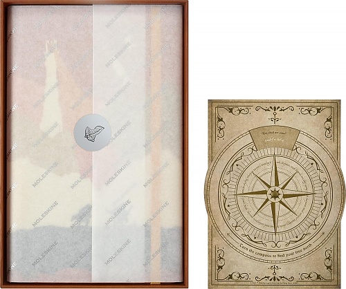 Notatnik Moleskine Władca Pierścieni Frodo i Sam L duży (13x21 cm) w Linię Twarda oprawa w Pudełku Prezentowym (Moleskine Lords Of The Rings Limited Edition Notebook Ruled Large Frodo & Sam Journey Graphic Hard Cover BOX) - 8056711512969