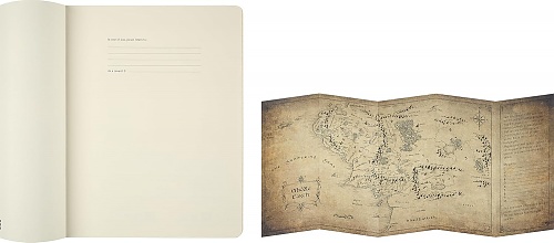 Notatnik Moleskine Władca Pierścieni Wrota Durina XL duży (19x25 cm) w Linie Miękka oprawa (Moleskine Limited Edition Lord Of The Rings Doors Of Durian Soft Cover Extra Large Ruled 192 pages) - 8056711513003