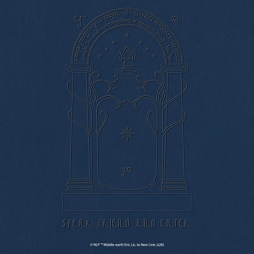 Notatnik Moleskine Władca Pierścieni Wrota Durina XL duży (19x25 cm) w Linie Miękka oprawa (Moleskine Limited Edition Lord Of The Rings Doors Of Durian Soft Cover Extra Large Ruled 192 pages) - 8056711513003