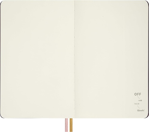 Notatnik Moleskine Alicja w Krainie Czarów L duży (13x21 cm) Gładki Twarda oprawa (Moleskine Alice\'s Adventures in Wonderland Limited Edition Notebook Plain Large Journey Graphic Hard Cover) - 8056711513416