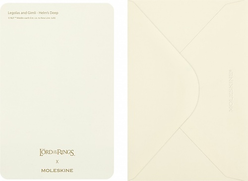 Moleskine Kartki Okolicznościowe Władca Pierścieni Zestaw 7 sztuk (Moleskine Limited Edition Lord of The Rings Greeting Cards 7 Pieces) -  8056711513478