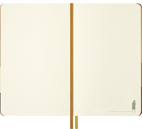 Notatnik Moleskine Władca Pierścieni Frodo i Sam L duży (13x21 cm) Gładki Twarda oprawa (Moleskine Lords Of The Rings Limited Edition Notebook Plain Large Frodo & Sam Journey Graphic Hard Cover) - 8056711513799