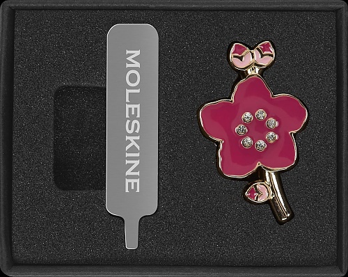 Moleskine Przypinka Sakura CRYSTAL (Moleskine Pin Sakura CRYSTAL) - 8056999276317
