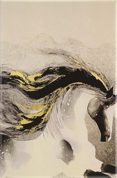 Notatnik Moleskine Rok Konia L duży (13x21 cm) w Linię Kaligrafia Twarda oprawa w Pudełku Prezentowym (Moleskine Year of the Horse Calligraphy Limited Edition Notebook Ruled Large Hard Cover BOX) - 8056999278502