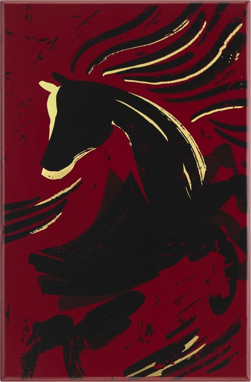Notatnik Moleskine Rok Konia L duży (13x21 cm) w Linię Woodcut Twarda oprawa w Pudełku Prezentowym (Moleskine Year of the Horse Woodcut Limited Edition Notebook Ruled Large Hard Cover BOX) - 8056999278526
