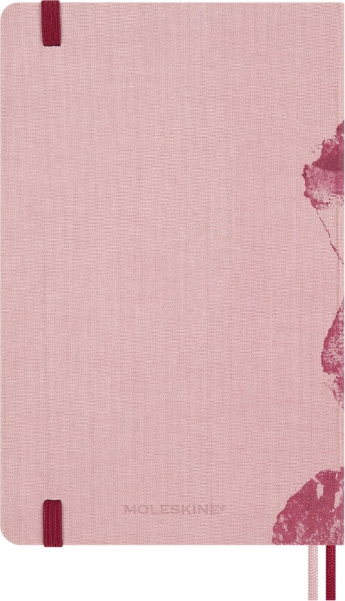Notatnik Moleskine Sakura L duży (13x21 cm) Gładki Różowa z Złotymi Akcentami Twarda oprawa (Moleskine Sakura Limited Edition Notebook Plain Large Pink With Gold Accents Hard Cover) -  8056999278601