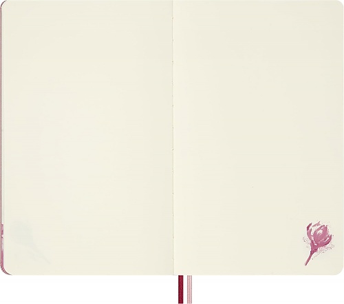 Notatnik Moleskine Sakura L duży (13x21 cm) Gładki Różowa z Złotymi Akcentami Twarda oprawa (Moleskine Sakura Limited Edition Notebook Plain Large Pink With Gold Accents Hard Cover) -  8056999278601