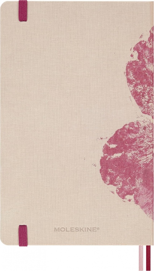 Kalendarz Moleskine 2026-2027 18-miesięczny Sakura z złotymi akcentami duży L (13x21 cm) Tygodniowy Twarda oprawa (Moleskine Limited Edition Sakura 18 Month 2026-2027 Weekly Planner Large Hard Cover) -  8056999278625