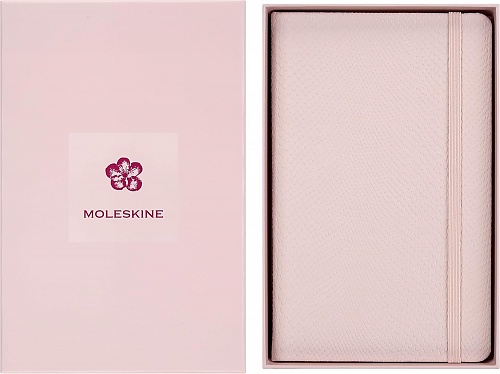 Notatnik Moleskine Sakura L duży (13x21 cm) W Linie Różowa Miękka oprawa (Moleskine Sakura Limited Edition Notebook Ruled Large Pink Soft Cover) -  8056999278632