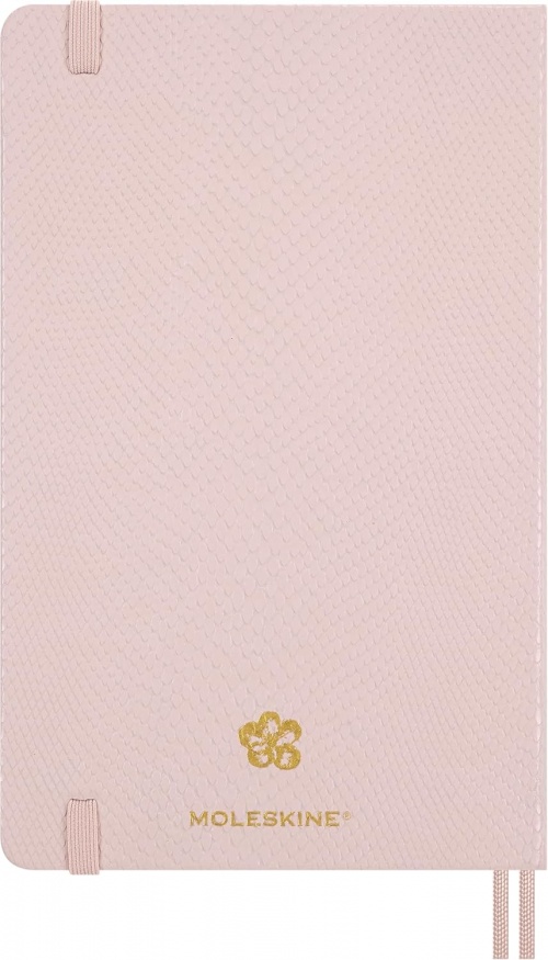 Notatnik Moleskine Sakura L duży (13x21 cm) W Linie Różowa Miękka oprawa (Moleskine Sakura Limited Edition Notebook Ruled Large Pink Soft Cover) -  8056999278632