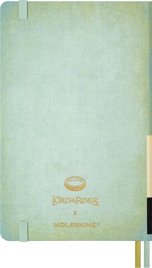 Kalendarz Moleskine 2026-2027 18-miesięczny Władca Pierścieni duży L (13x21 cm) Tygodniowy Twarda oprawa (Moleskine Limited Edition Lord Of The Rings 18 Month 2026-2027 Weekly Planner Large Hard Cover) -  8056999279110