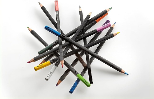 Kredki kolorowe Moleskine 12 sztuk w Metalowym pudełku (Moleskine Watercolour Pencils) - 8058341710463
