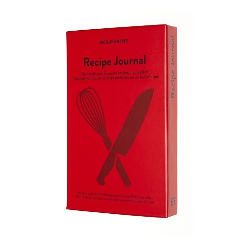 Notatnik Moleskine Passions dla Smakoszy Przepisy kulinarne rozmiar L (duży 13x21 cm) wersja PREMIUM Pudełkowa (Moleskine Passion Journal - Recipe) - 8058647620213