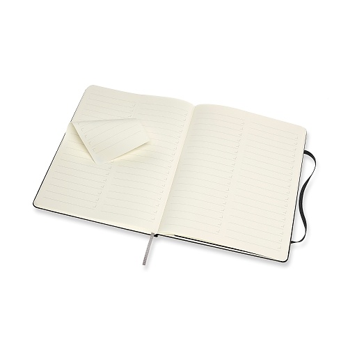 Notatnik Profesjonalny Moleskine PRO A4  extra duży (21x29.7 cm) Czarny Twarda oprawa 192 strony (Moleskine PRO Notebook Black Extra Large Hard Cover) - 8053853602589