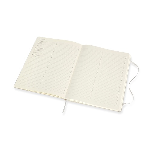 Notatnik Profesjonalny Moleskine PRO XL extra duży (19x25 cm) Szary Twarda oprawa (Moleskine PRO Notebook Pearl Grey Extra Large Hard Cover) - 8058647620824