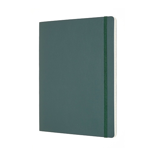 Notatnik Profesjonalny Moleskine PRO XL extra duży (19x25 cm) Zielony Las Miękka oprawa (Moleskine PRO Notebook Forest Green Extra Large Soft Cover) - 8058647620848
